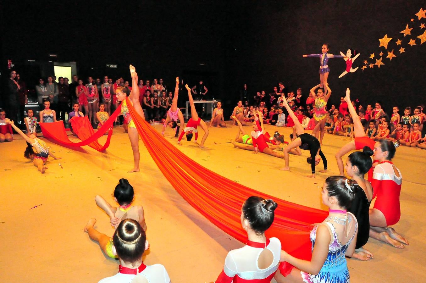 Acrobacias a ritmo navideño