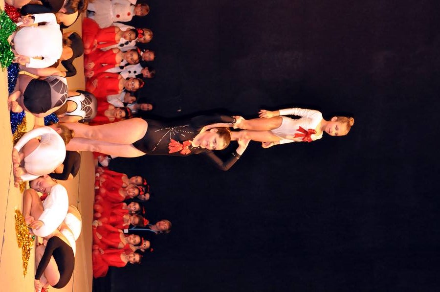 Acrobacias a ritmo navideño