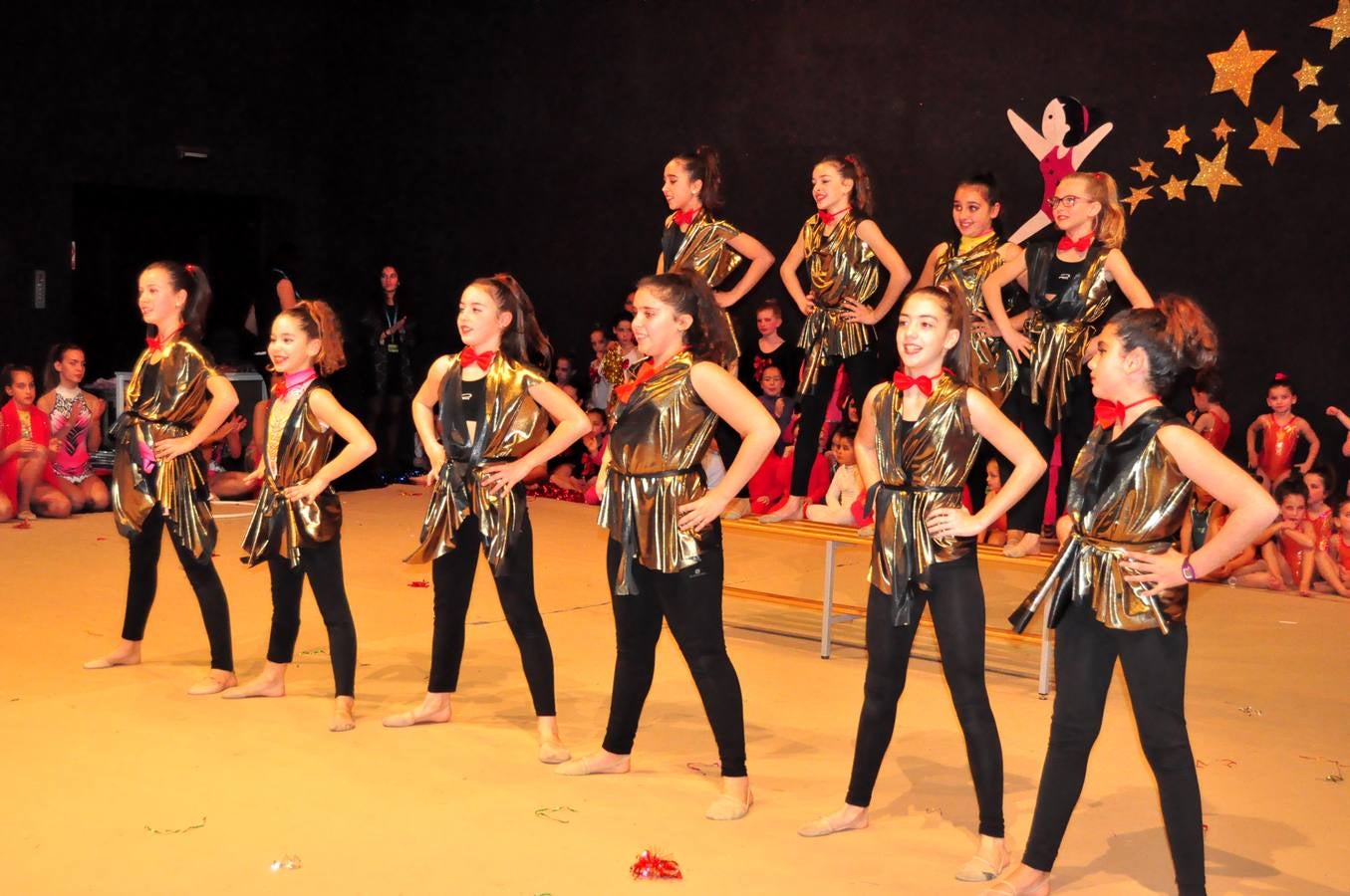 Acrobacias a ritmo navideño