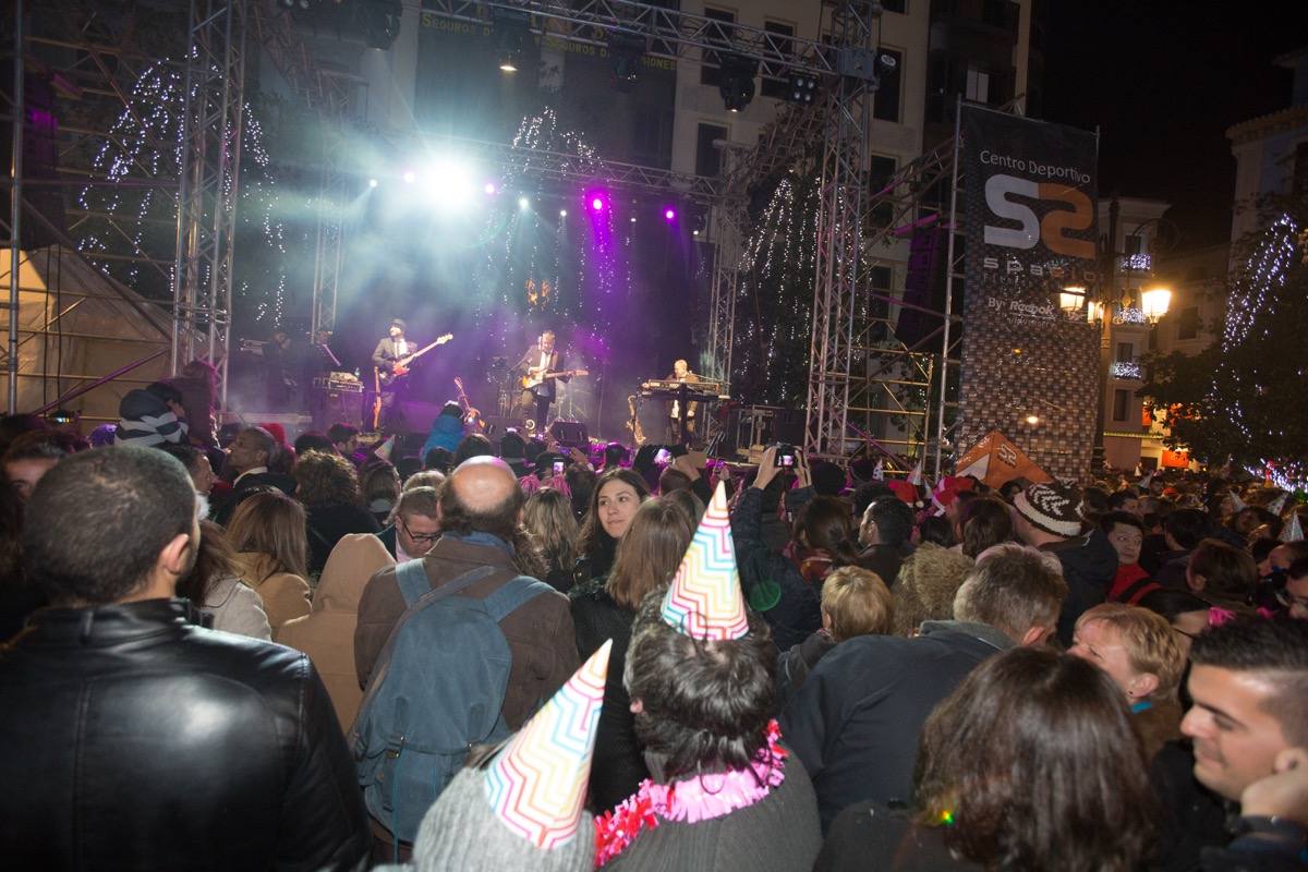 Granada celebra la Nochevieja