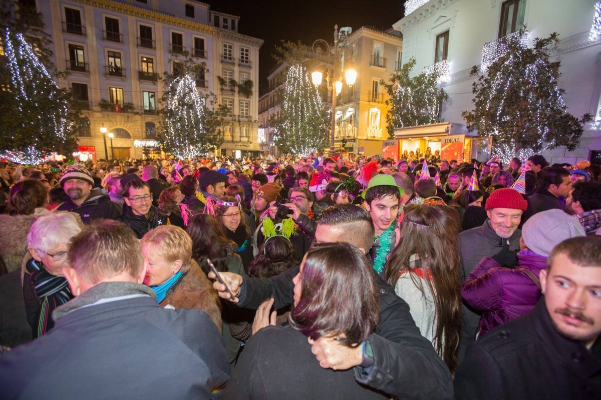 Granada celebra la Nochevieja