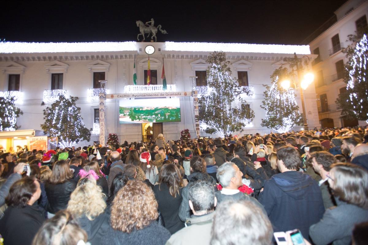 Granada celebra la Nochevieja