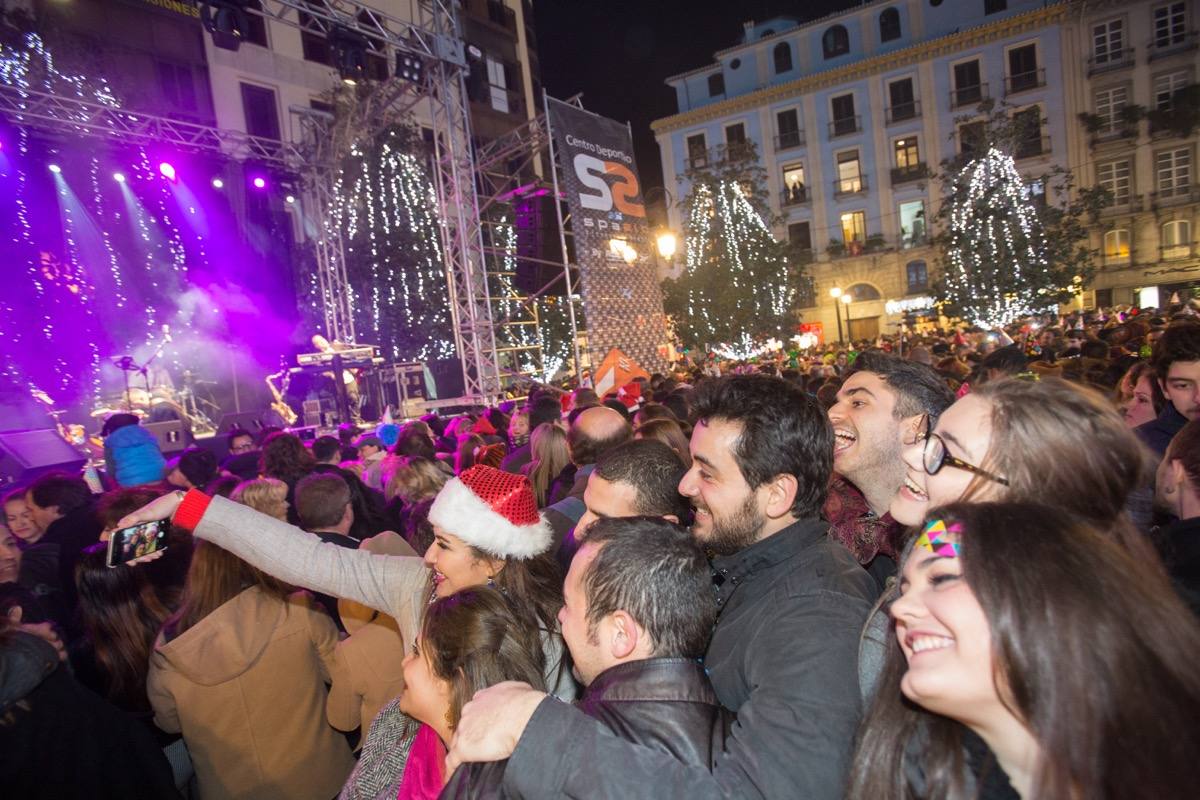 Granada celebra la Nochevieja
