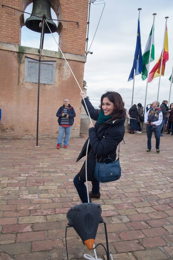 La Torre de la Vela se llena de candidatas para tocar la campana