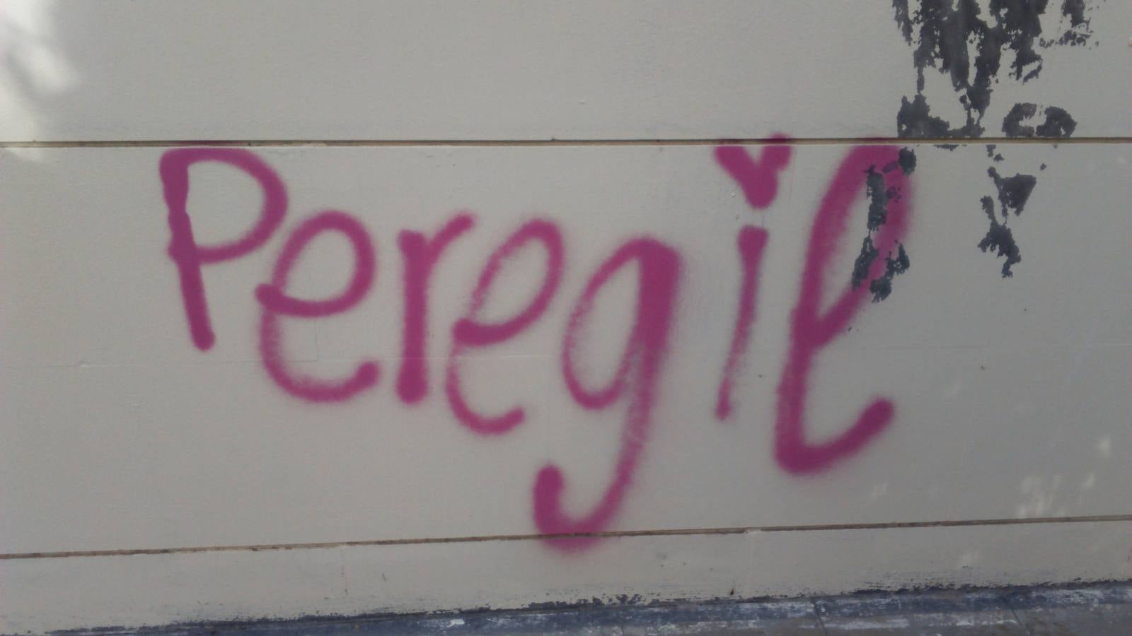 Graffitis granadinos que dañan la vista