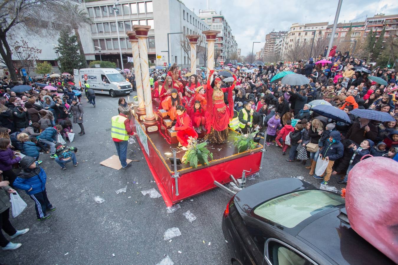 La Cabalgata de Reyes en Granada capital (I)