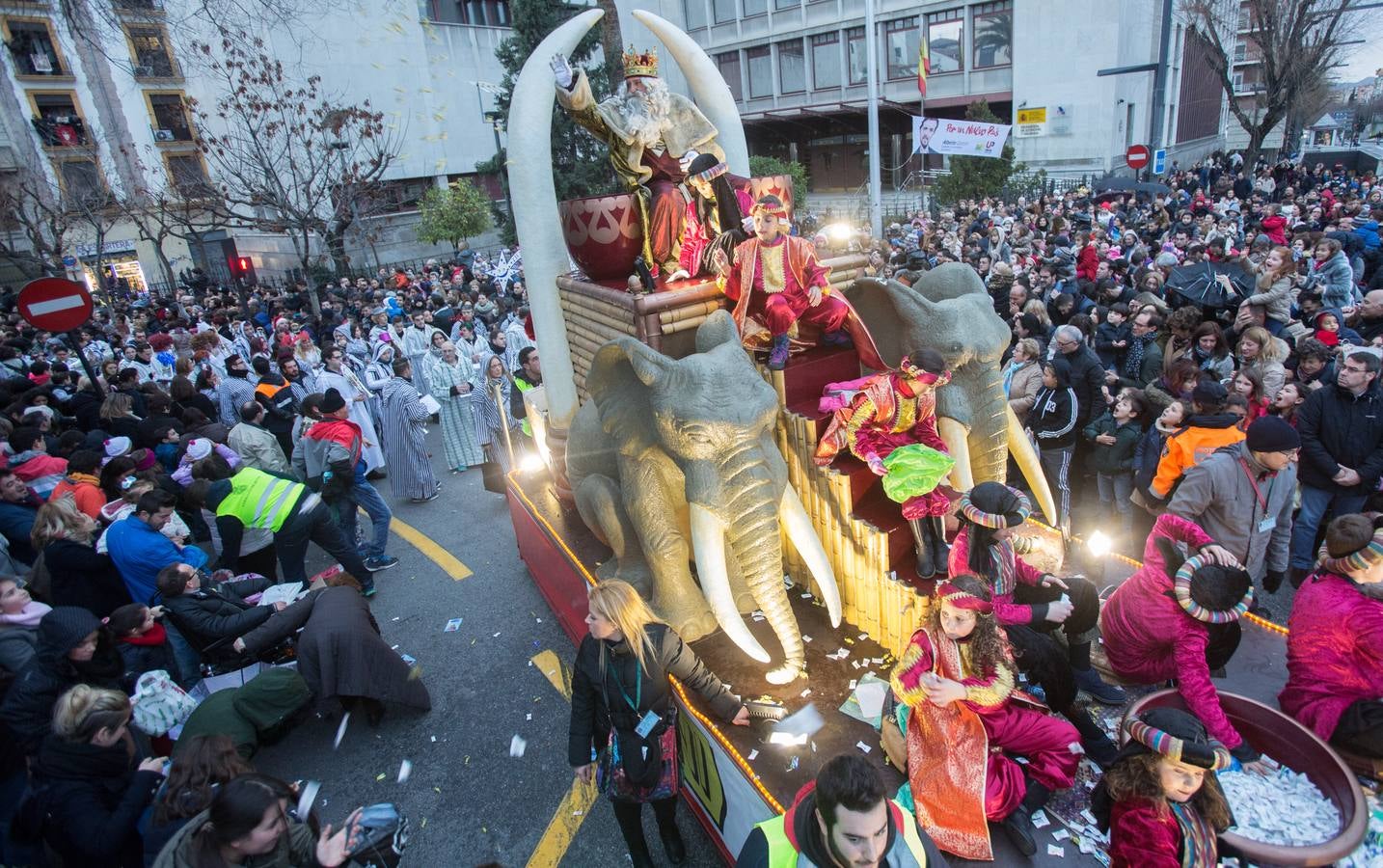 La Cabalgata de Reyes en Granada capital (I)