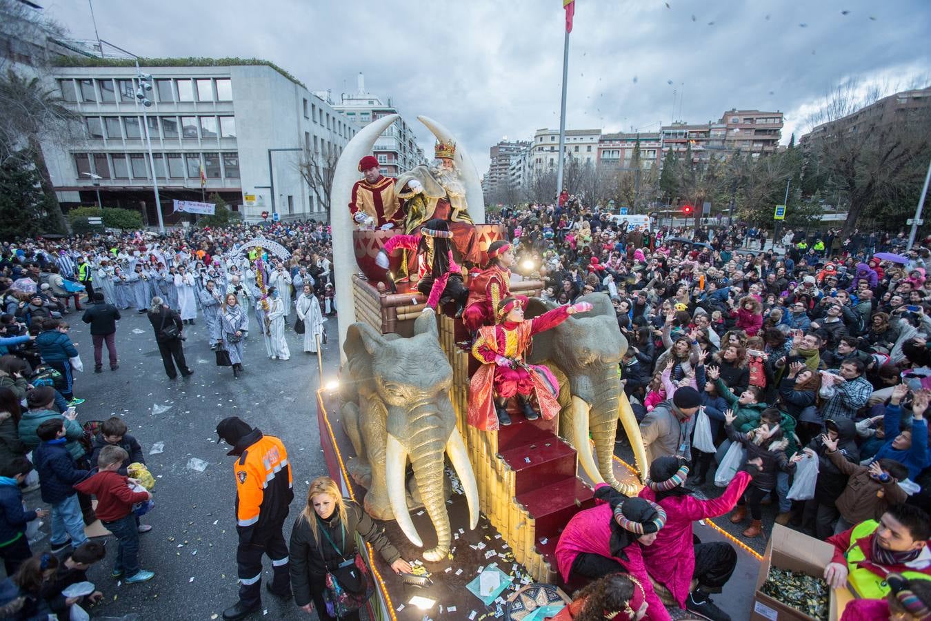 La Cabalgata de Reyes en Granada capital (I)