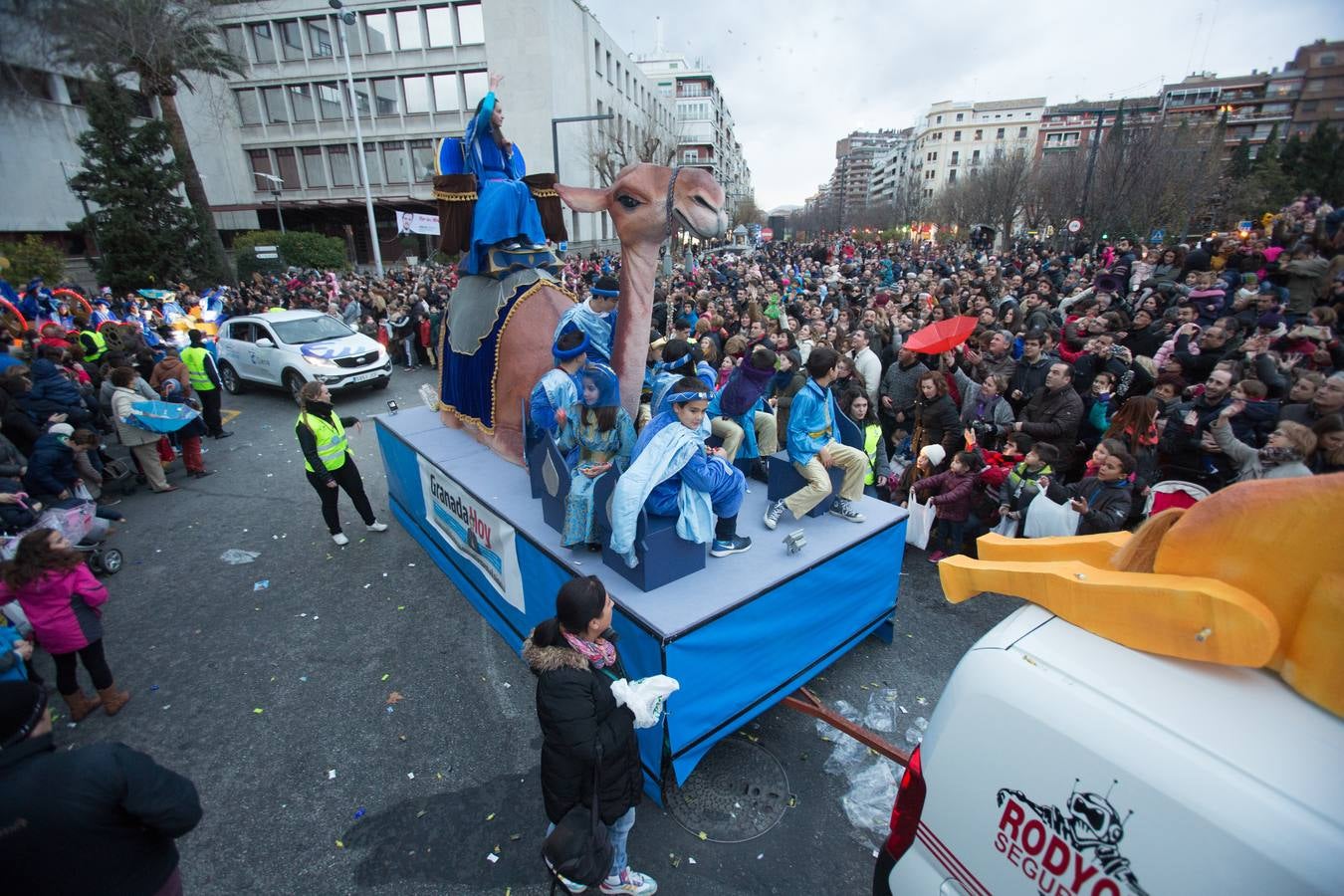 La Cabalgata de Reyes en Granada capital (I)