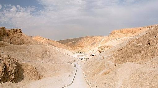 La carretera de Luxor al Hurghada. 