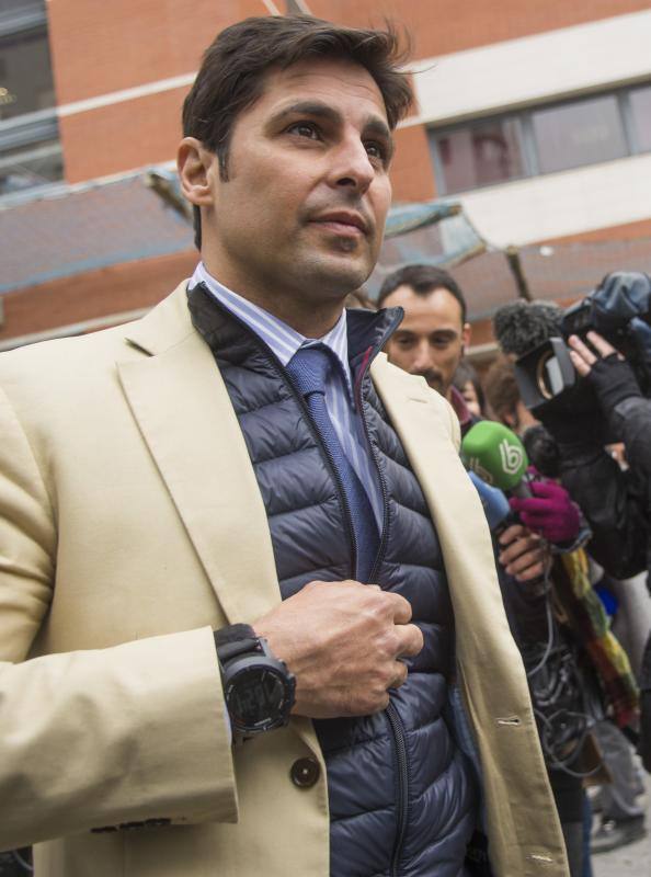 Fran Rivera en la Fiscalía de Menores de Sevilla