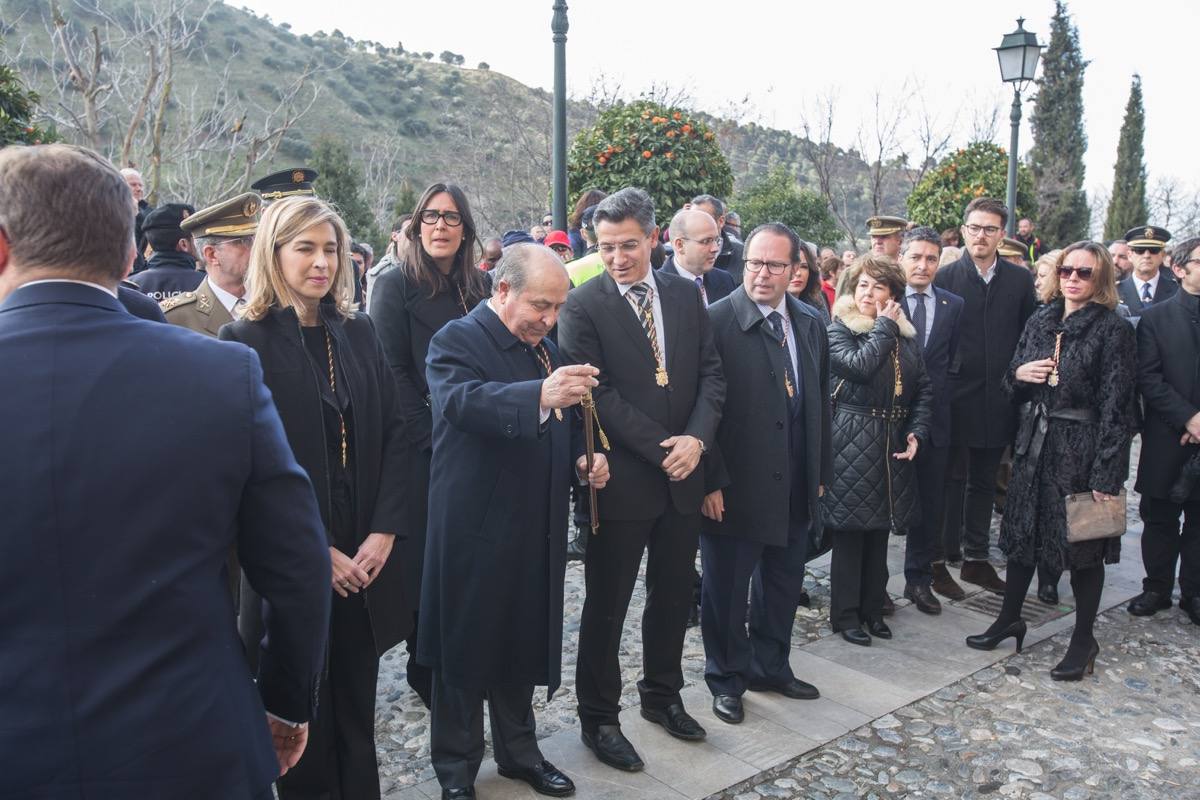 Misa en la Abdía del Sacromonte en honor a San Cecilio