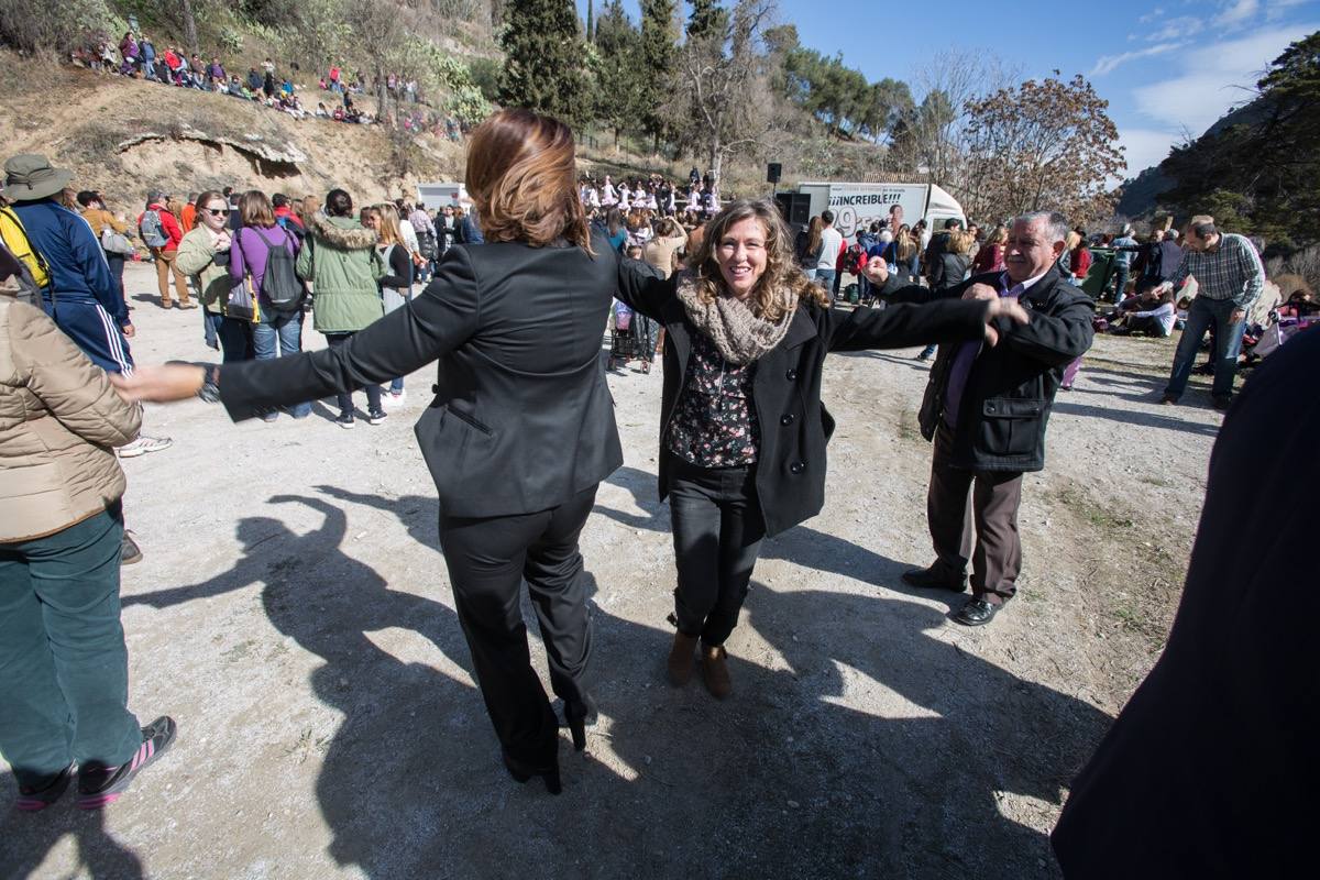 Un millar de granadinos participa en el Sacromonte en la romería de su patrón