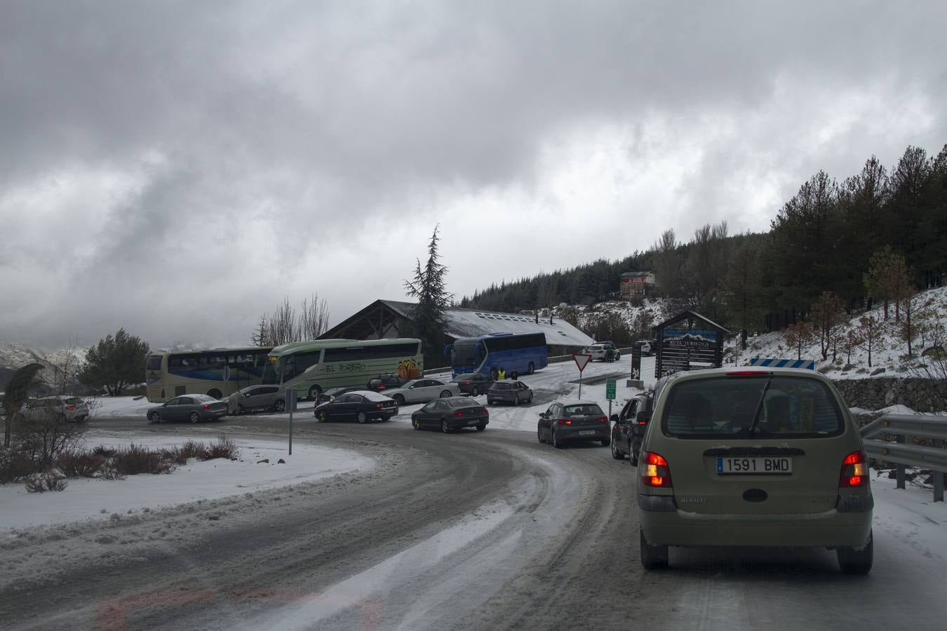 El invierno hace estragos en Granada