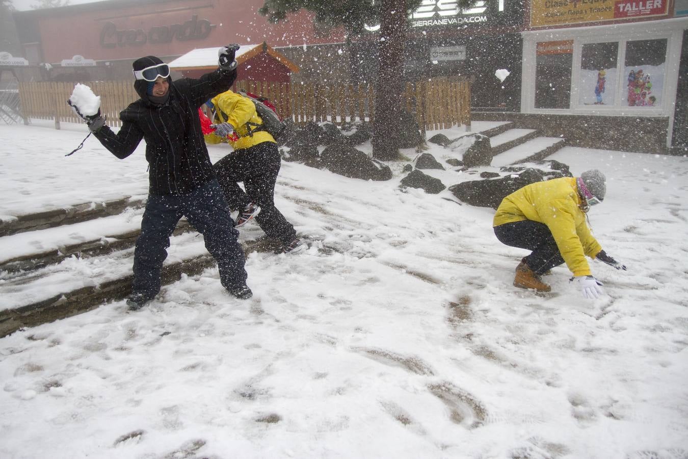 El invierno hace estragos en Granada