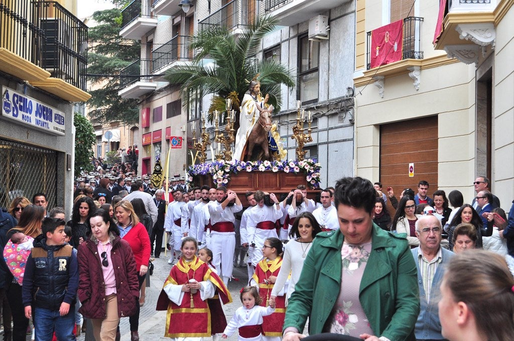 Loja sí pasea su Borriquilla