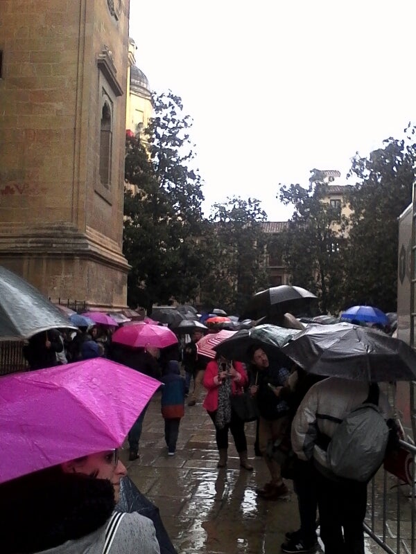 Domingo lluvioso en Granada