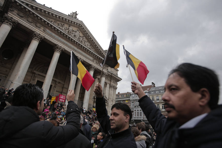 Bruselas, entre el miedo y el dolor