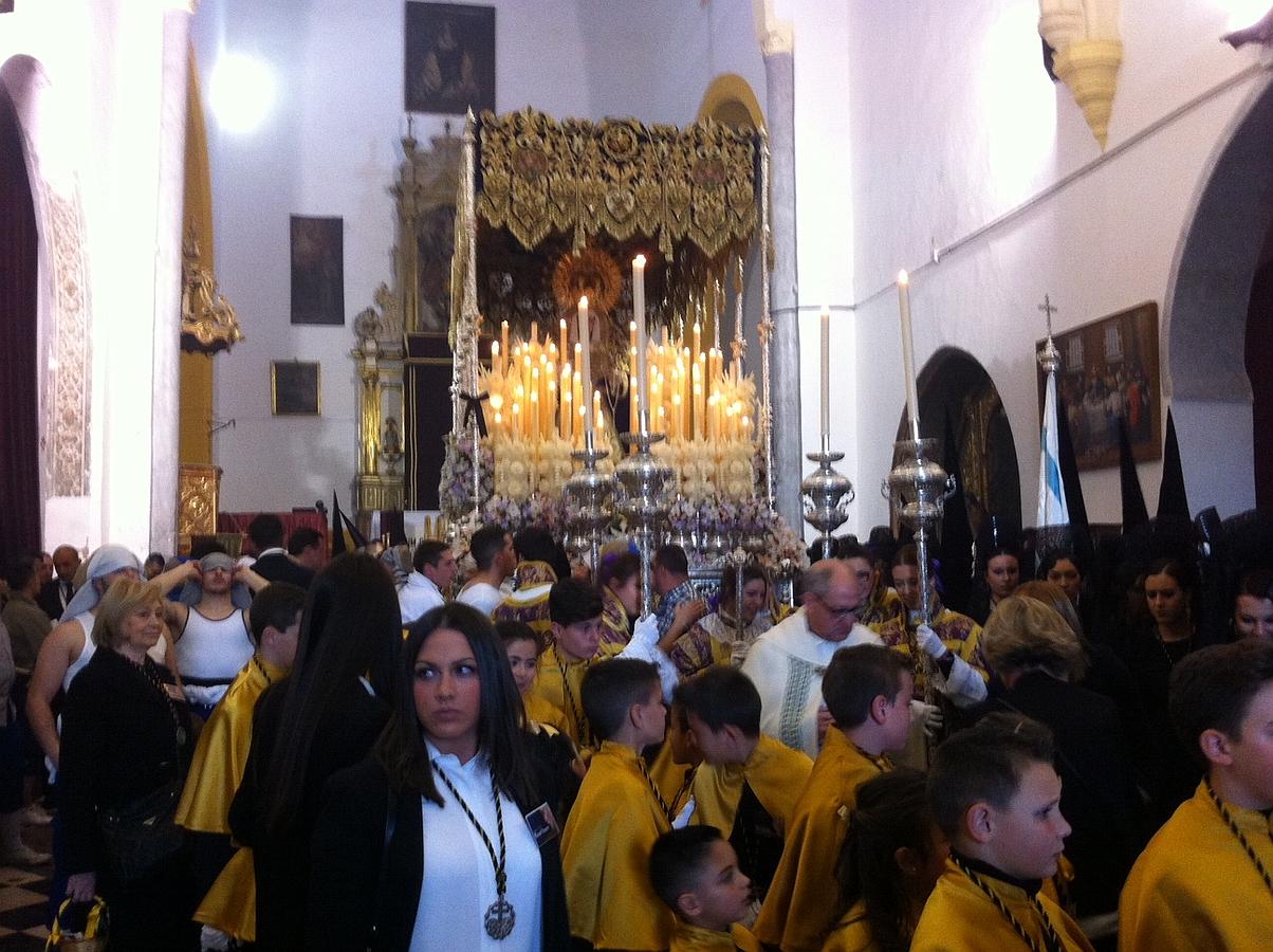 Jueves Santo pleno en Granada