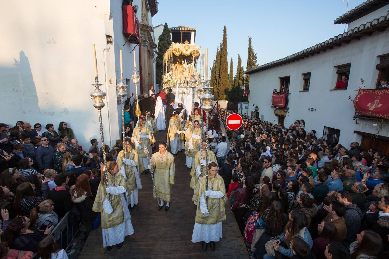 Aurora blanca del Albaicín