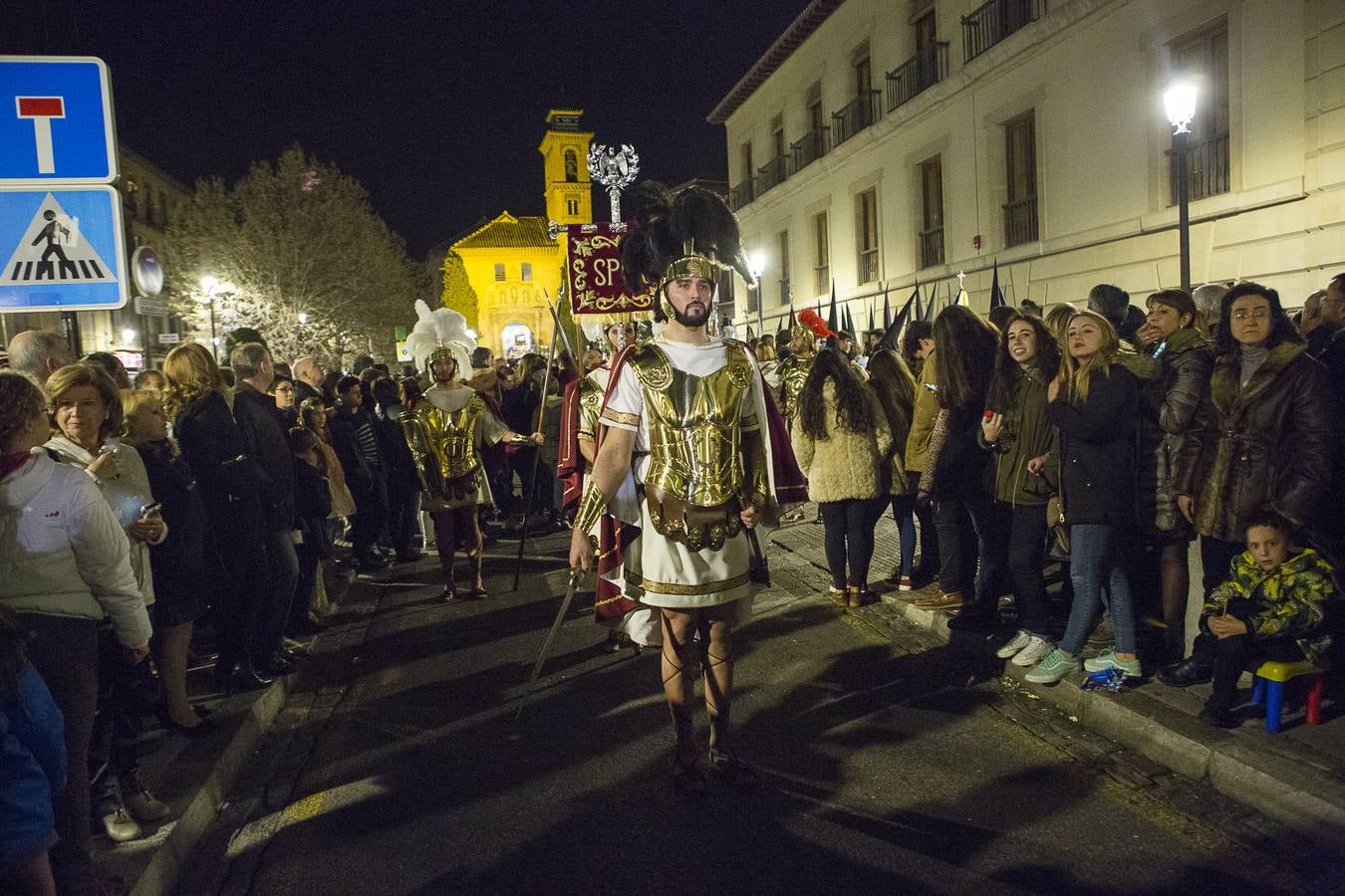 La procesión oficial