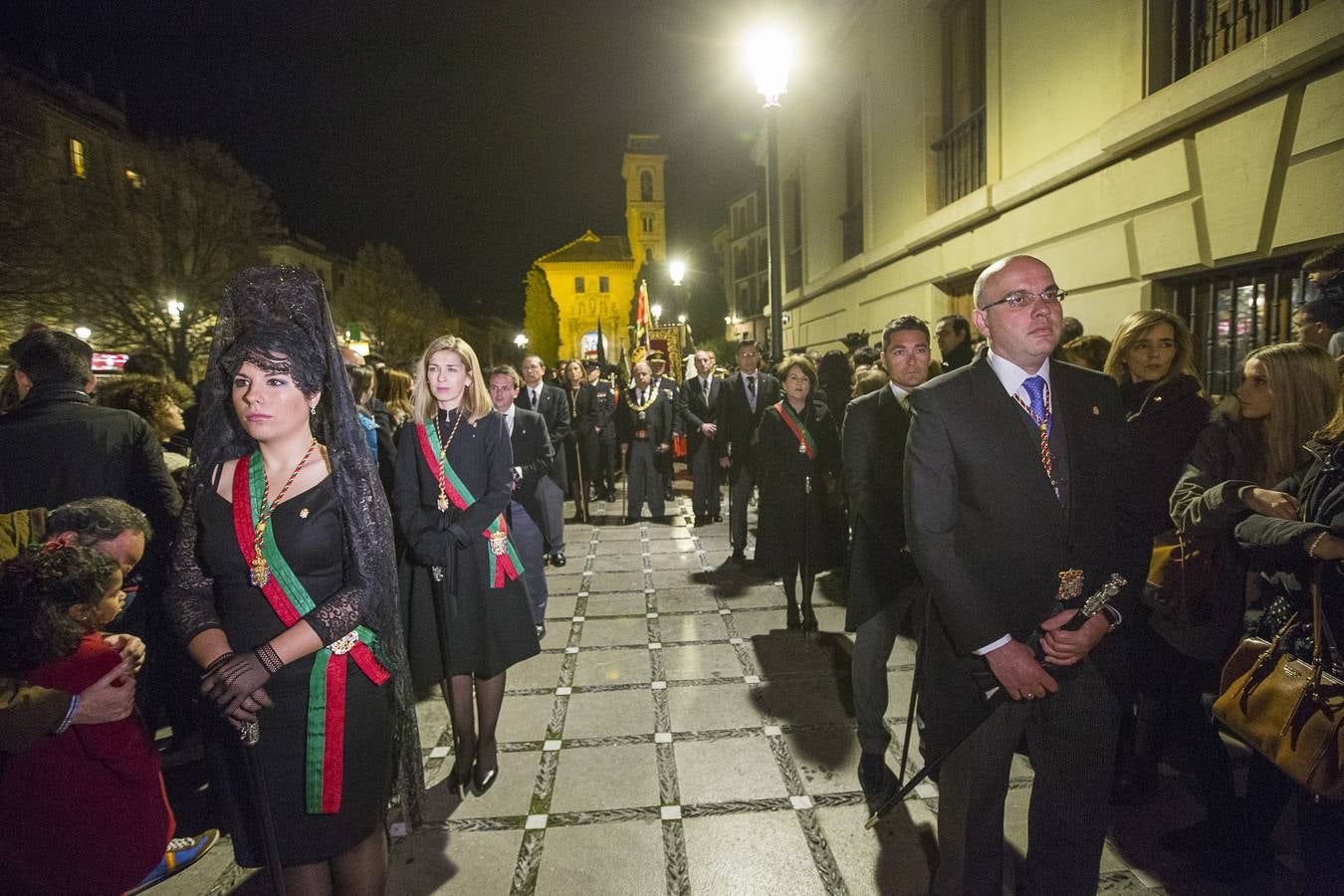 La procesión oficial