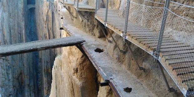 La belleza del Caminito del Rey