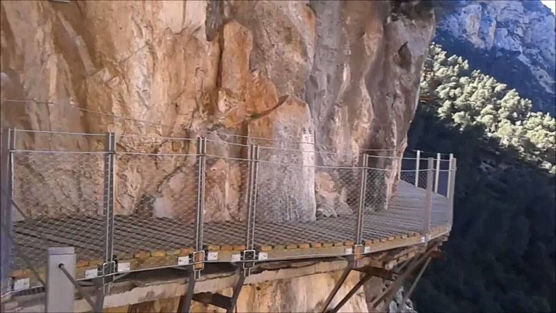 La belleza del Caminito del Rey