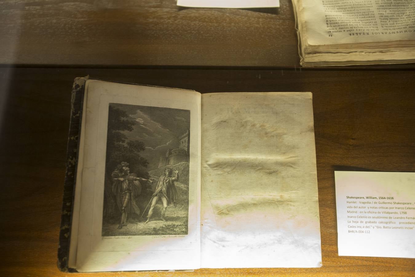 La Biblioteca del Hospital Real reúne ediciones antiguas y raras de Cervantes