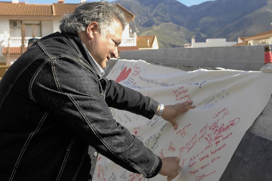 Órgiva se vuelca con los refugiados en Macedonia