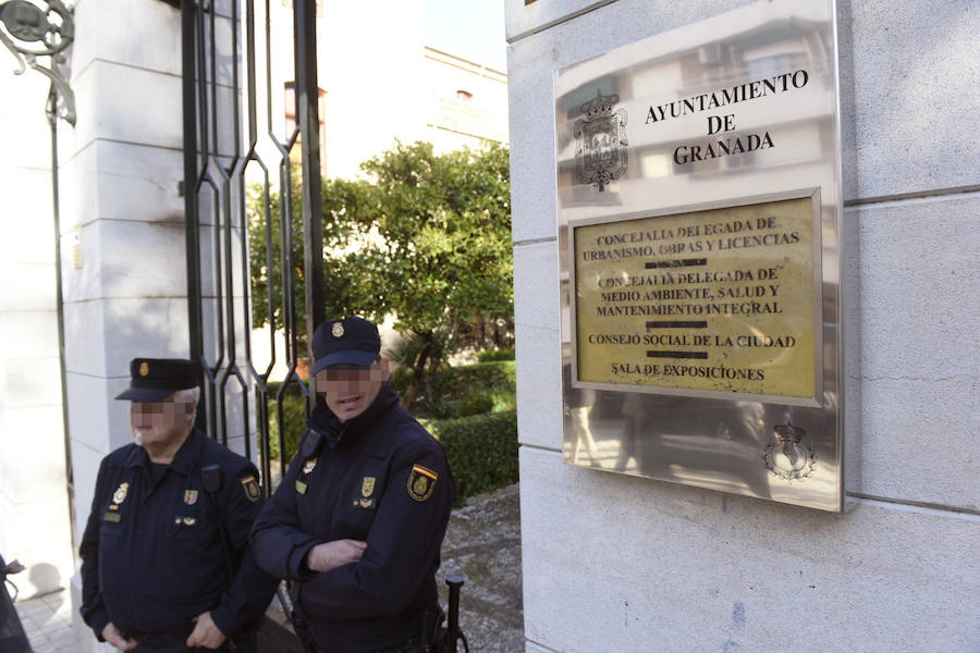 La detención del alcalde de Granada y los registros en el Ayuntamiento