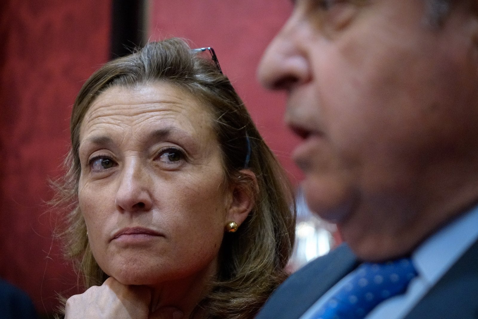 Las imágenes clave de la triple dimisión