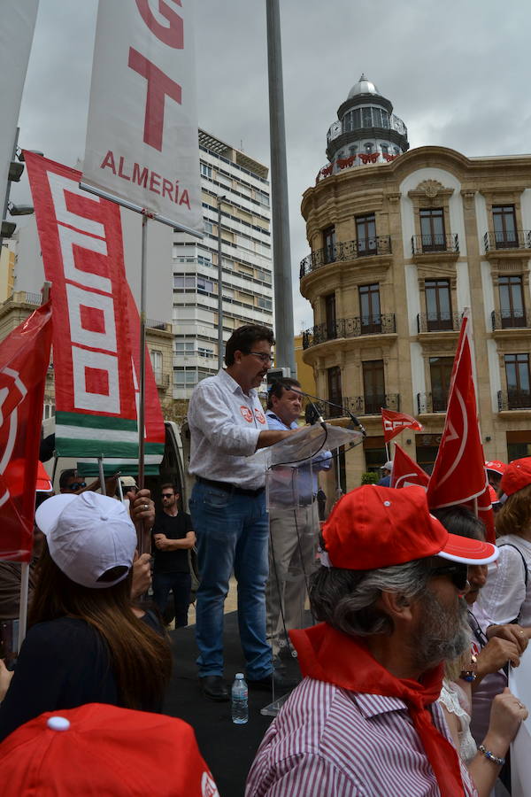 Almería sale a la calle por el Primero de Mayo