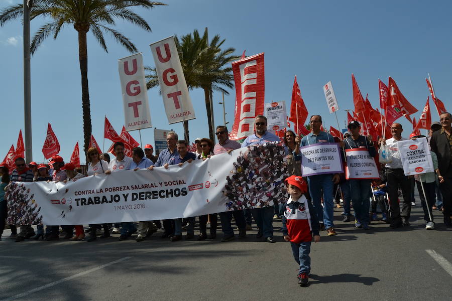 Almería sale a la calle por el Primero de Mayo