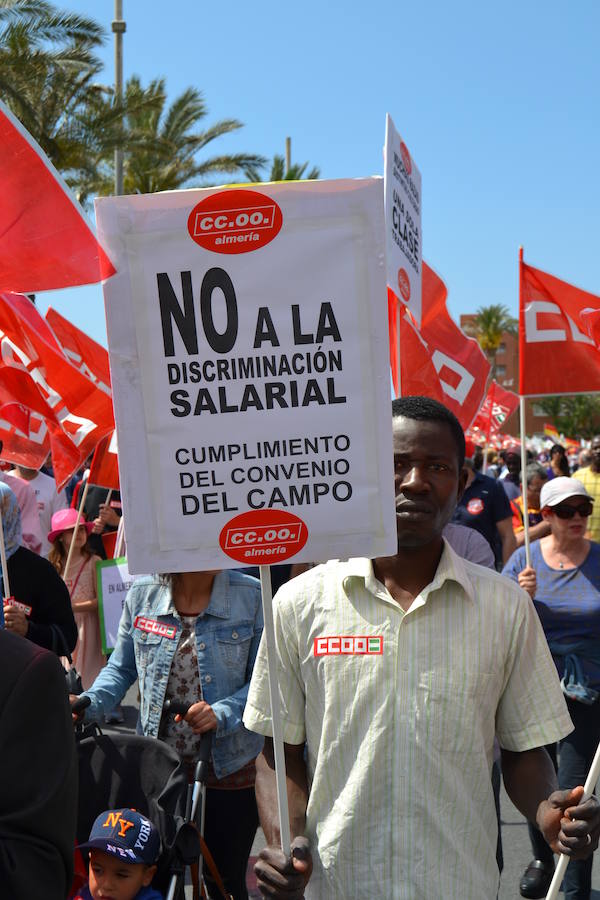 Almería sale a la calle por el Primero de Mayo