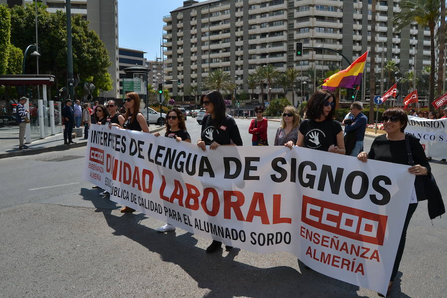 Almería sale a la calle por el Primero de Mayo