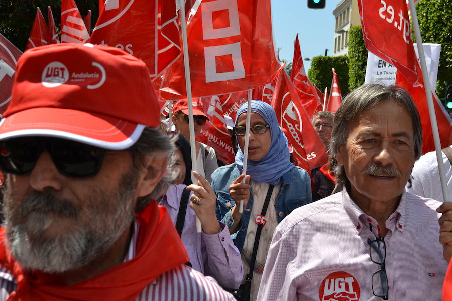 Almería sale a la calle por el Primero de Mayo