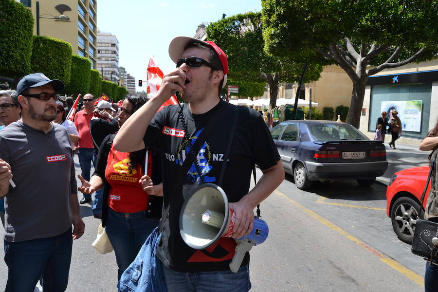 Almería sale a la calle por el Primero de Mayo