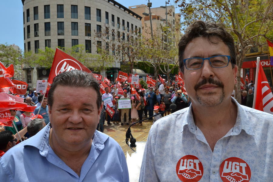 Almería sale a la calle por el Primero de Mayo