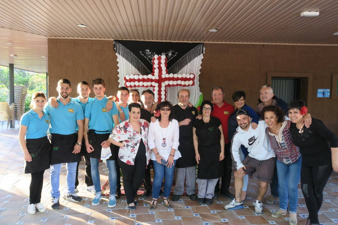 Segundo año de cruces en el kiosko El Parle (Parque Almunia), entorno emblemático junto bellas artes.