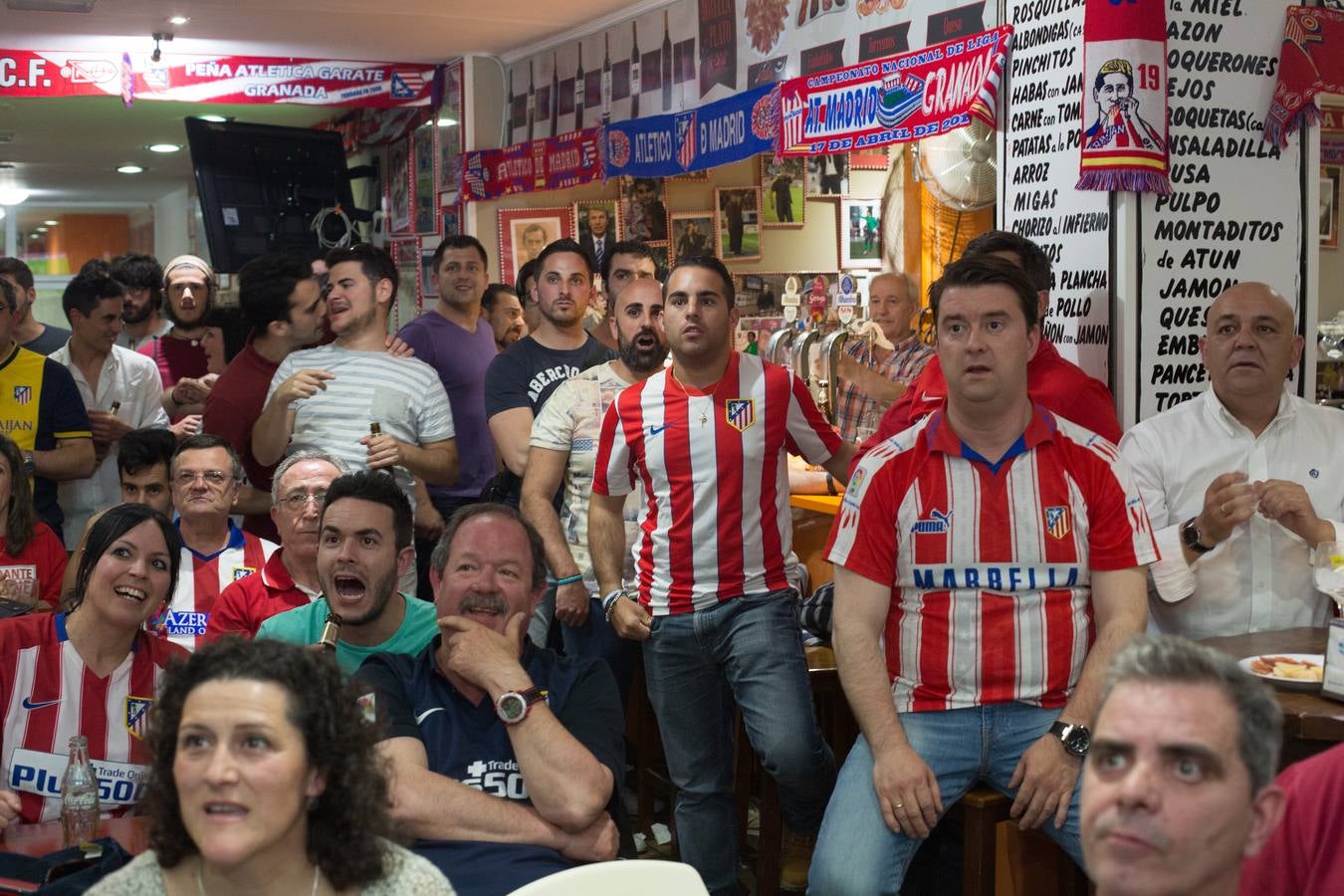 La pasión se desata en la &#039;casa&#039; del Atlético en Granada
