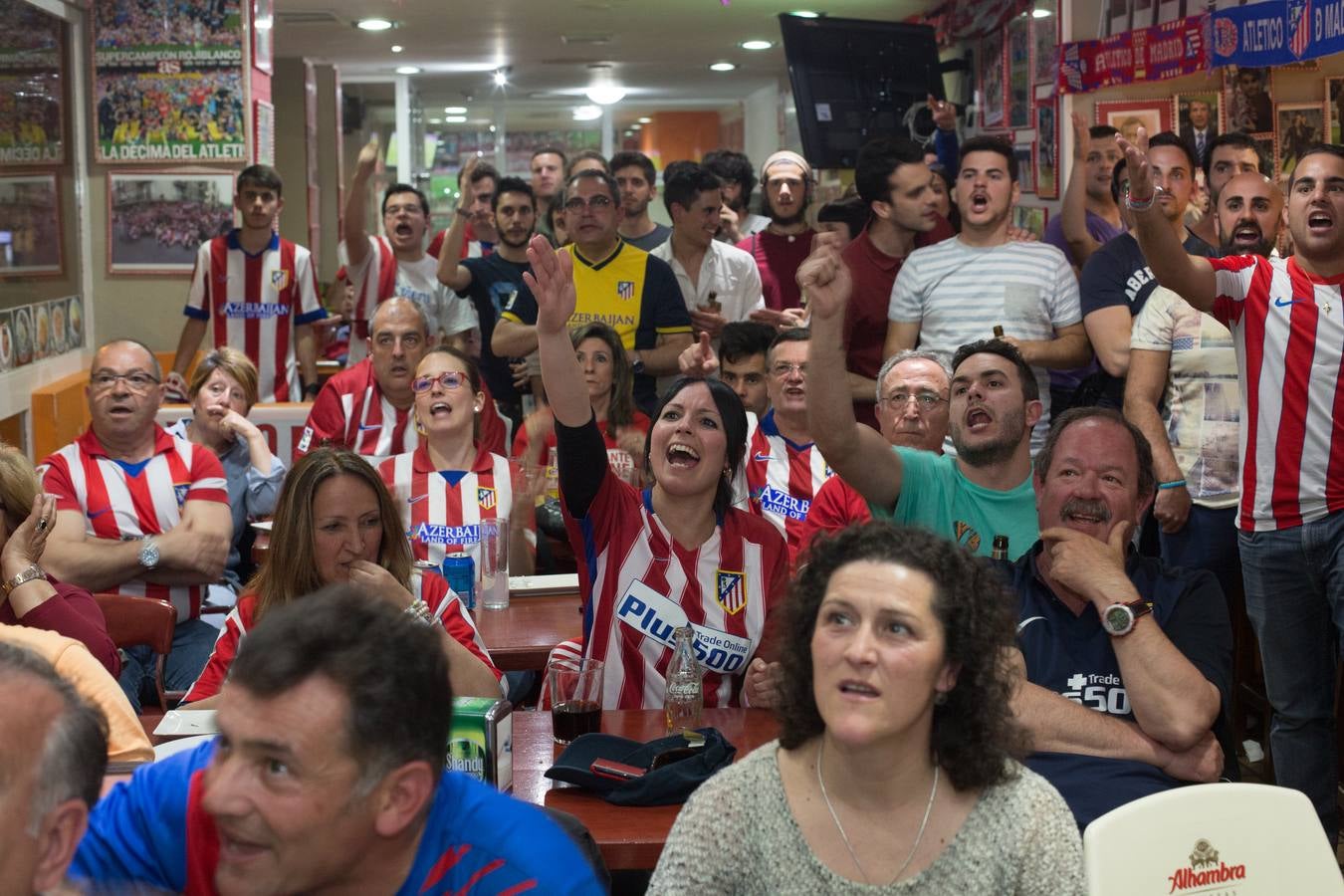 La pasión se desata en la &#039;casa&#039; del Atlético en Granada