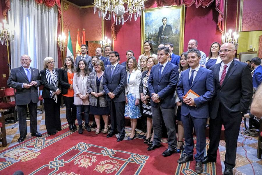 Pleno de investidura de Paco Cuenca