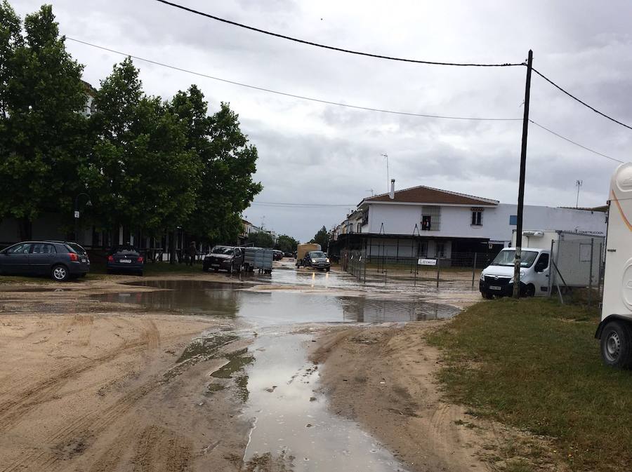 Al Rocío desde Jaén con la lluvia como compañía