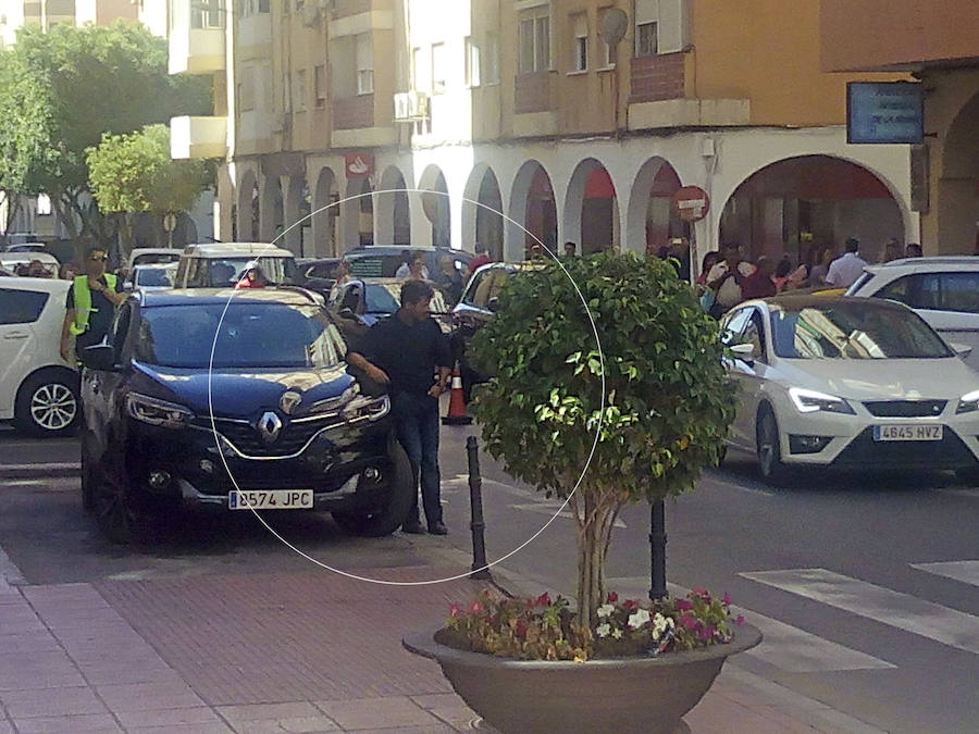 Rodolfo Sancho revoluciona el centro de Almería