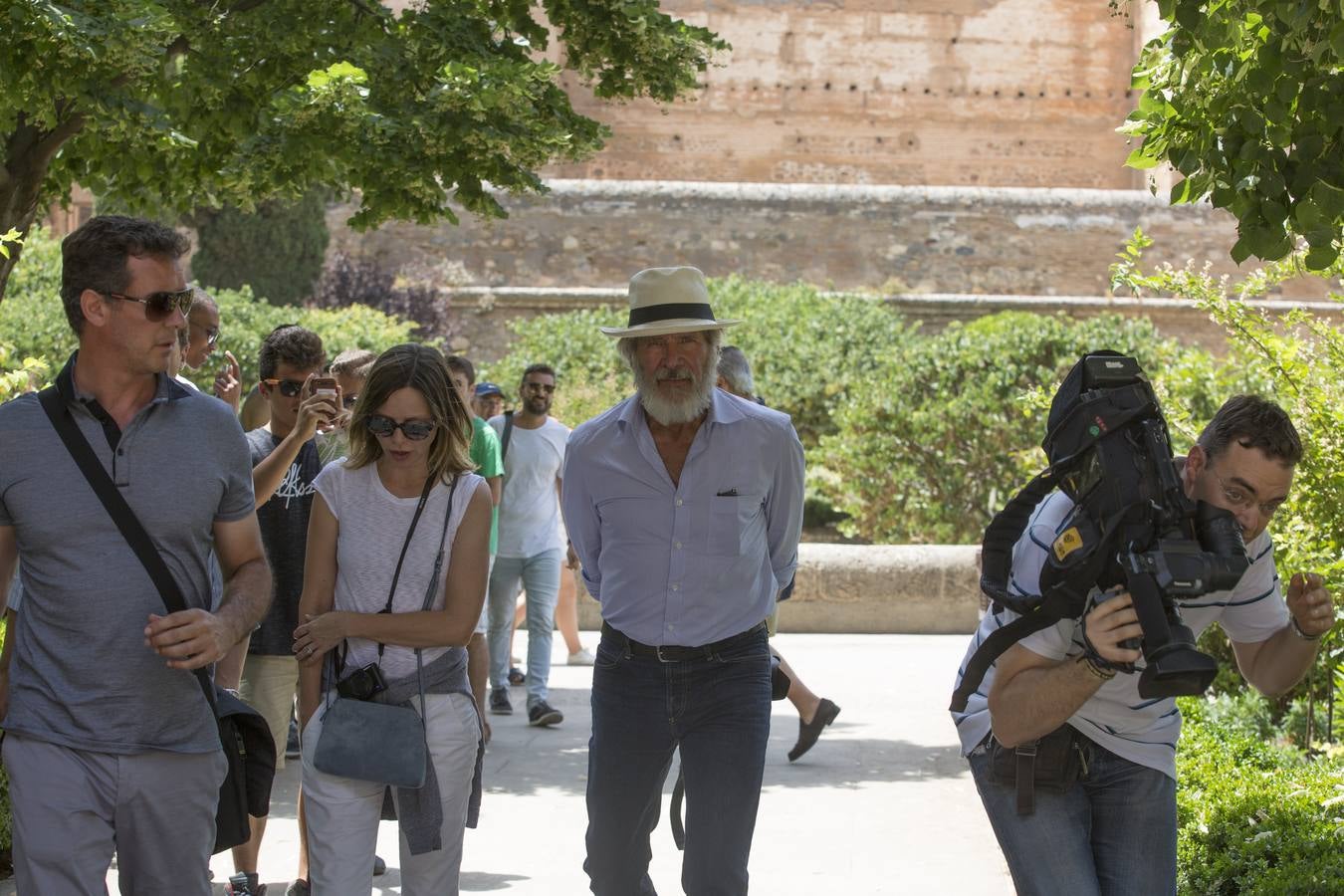 Harrison Ford se deja seducir por la Alhambra
