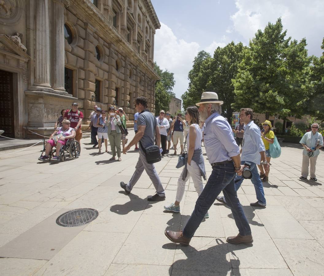 Harrison Ford se deja seducir por la Alhambra