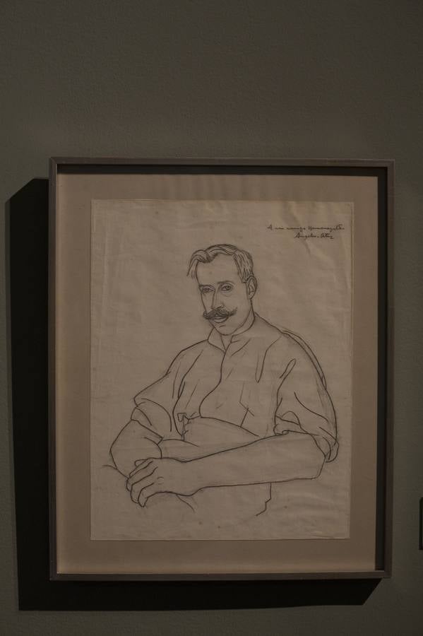 Una muestra repasa con 150 piezas las casi tres décadas de amistad de Zuloaga y Falla