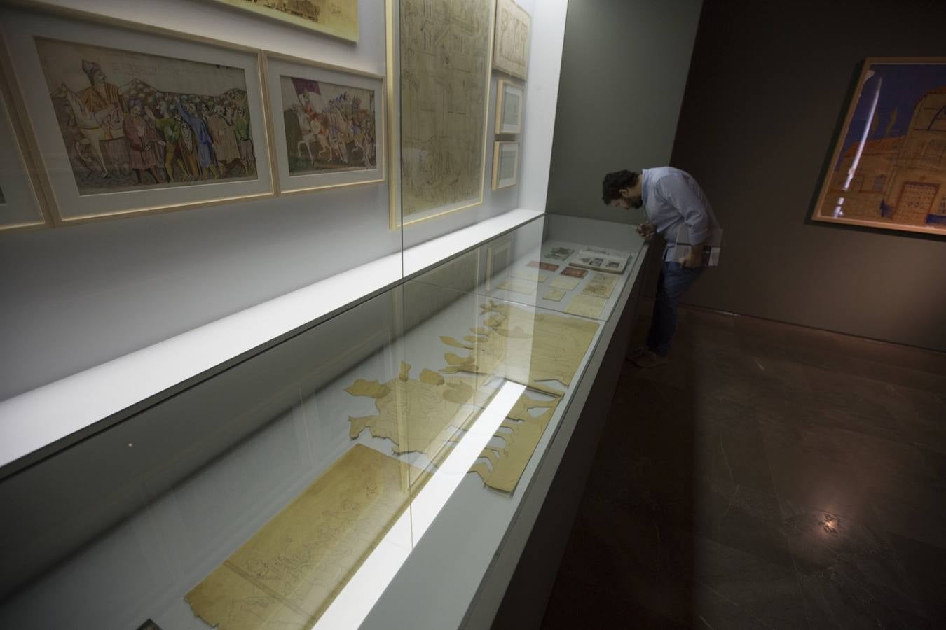 Una muestra repasa con 150 piezas las casi tres décadas de amistad de Zuloaga y Falla