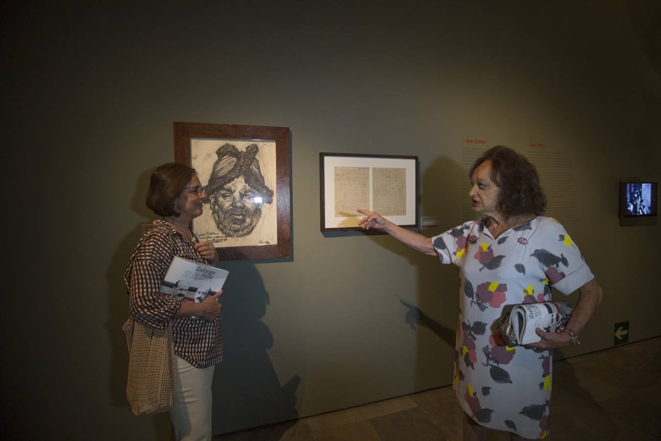 Una muestra repasa con 150 piezas las casi tres décadas de amistad de Zuloaga y Falla